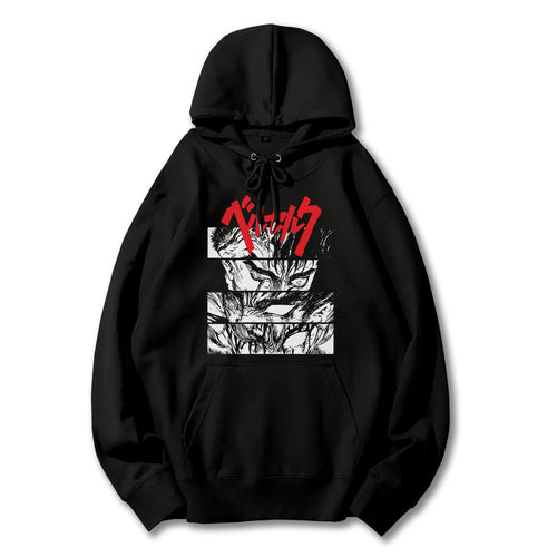 Dark Sword Saga Guts' Wrath Hoodie