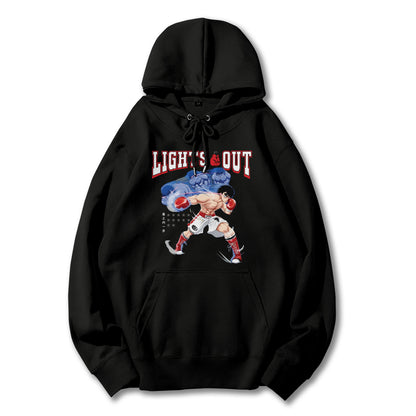 Fighting Spirit Kamogawa Lights Out Hoodie