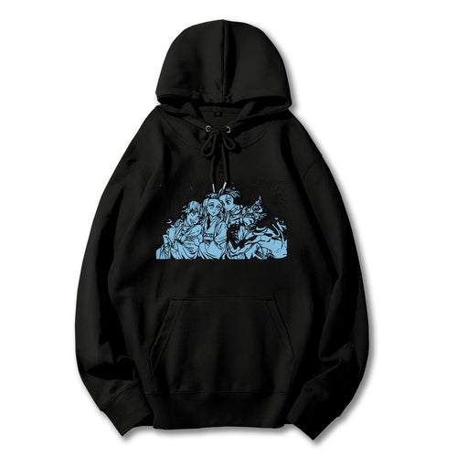Blade of the Demon Hunters Tanjiro's Squad Hoodie