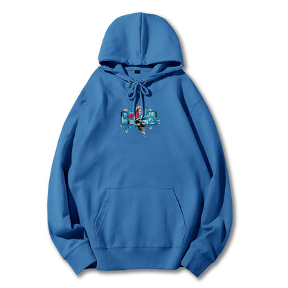 Blade of the Demon Hunters Giyu Tomiyoka Water Dragon Hoodie