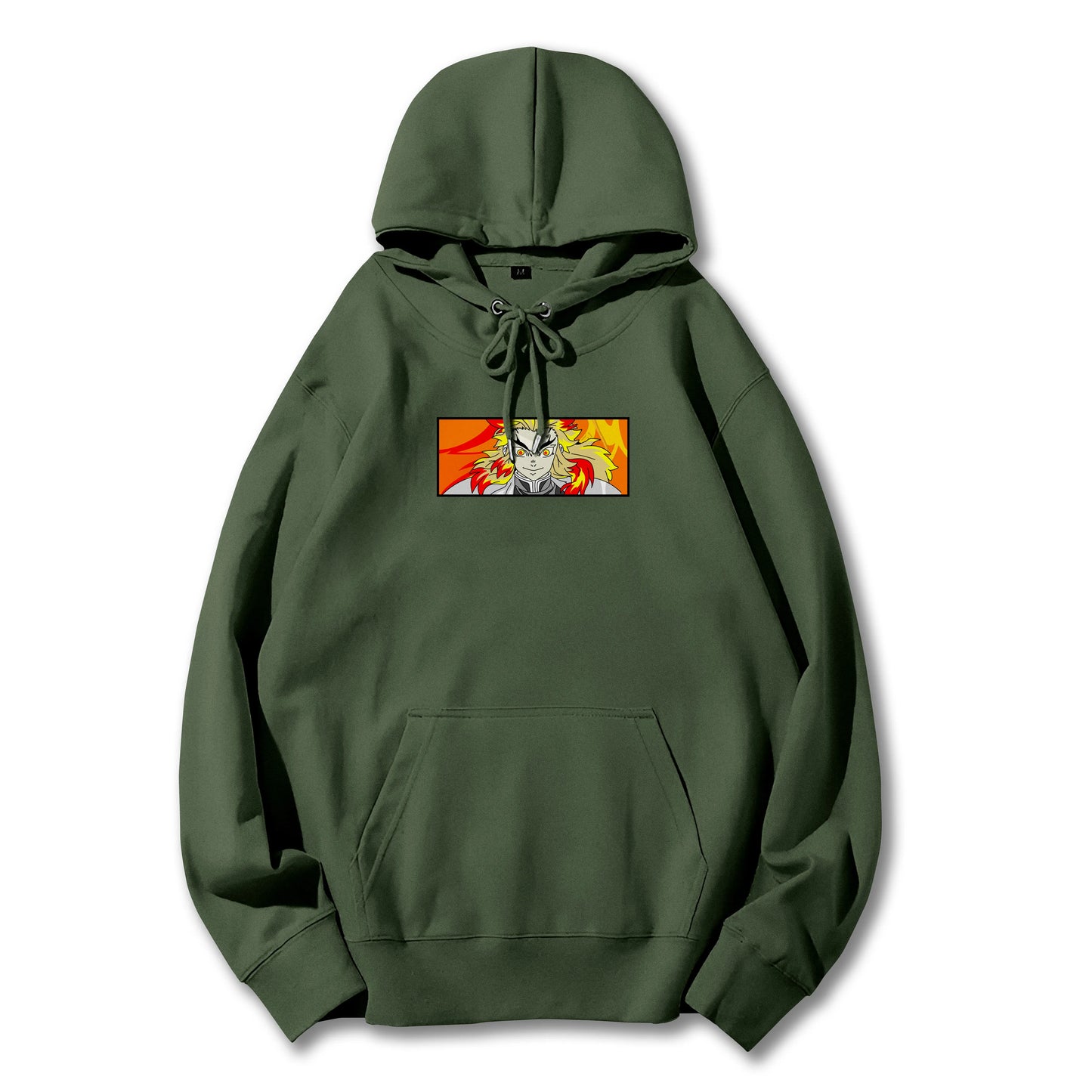 Blade of the Demon Hunters Kyojuro Rengoku Fire Hashira Hoodie