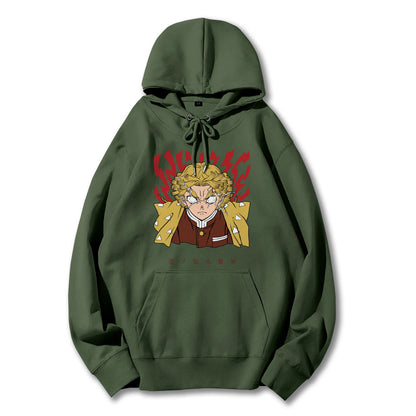 Blade of the Demon Hunters Zenitsu's Rage V2 Hoodie