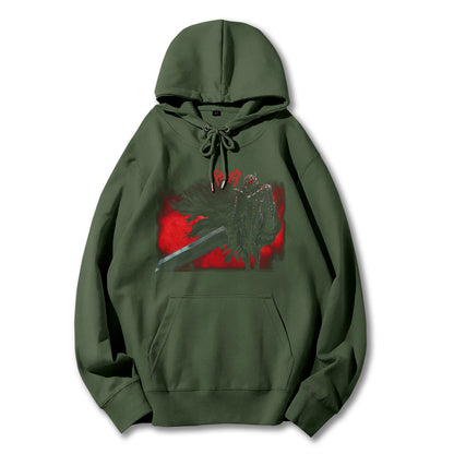 Dark Sword Saga Black Swordsman V9 Hoodie