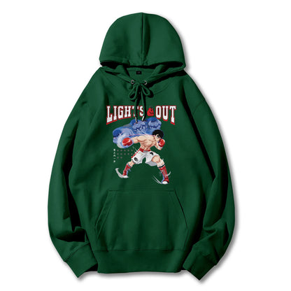 Fighting Spirit Kamogawa Lights Out Hoodie