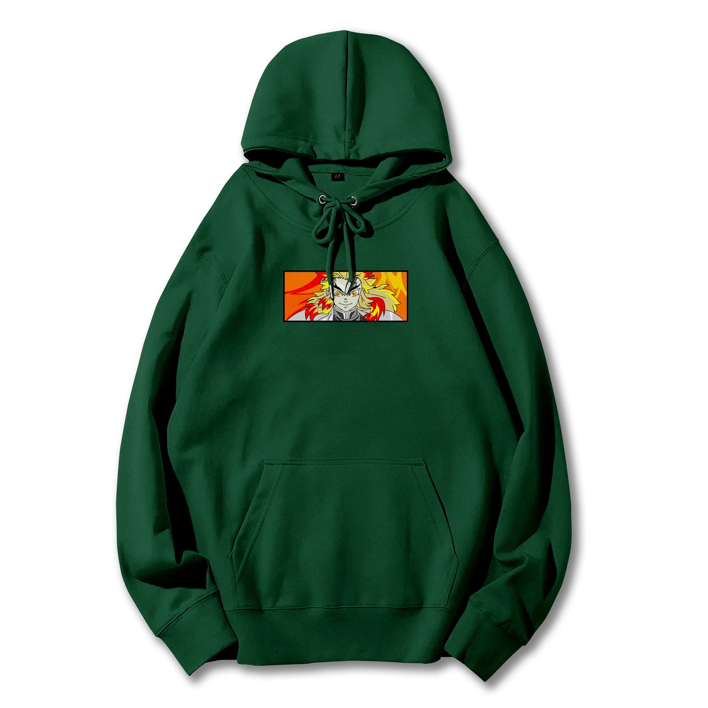 Blade of the Demon Hunters Kyojuro Rengoku Fire Hashira Hoodie