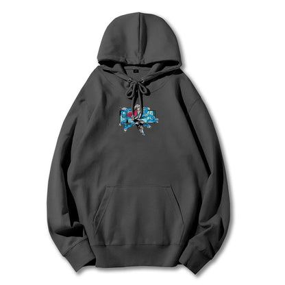 Blade of the Demon Hunters Giyu Tomiyoka Water Dragon Hoodie