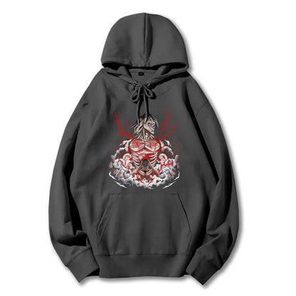 Titan Siege Eren Yeager Attack Titan V3 Hoodie
