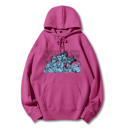 Blade of the Demon Hunters Tanjiro's Squad Hoodie