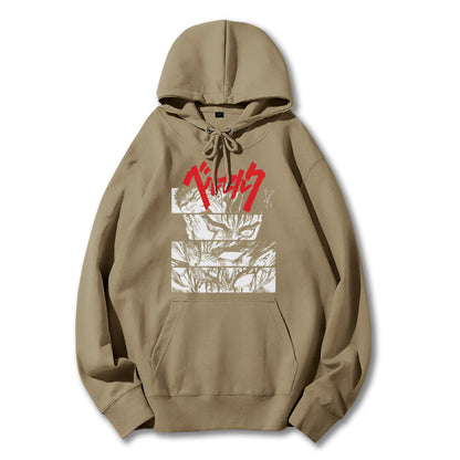 Dark Sword Saga Guts' Wrath Hoodie