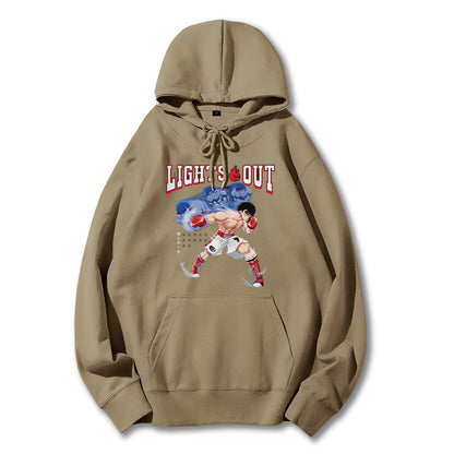 Fighting Spirit Kamogawa Lights Out Hoodie