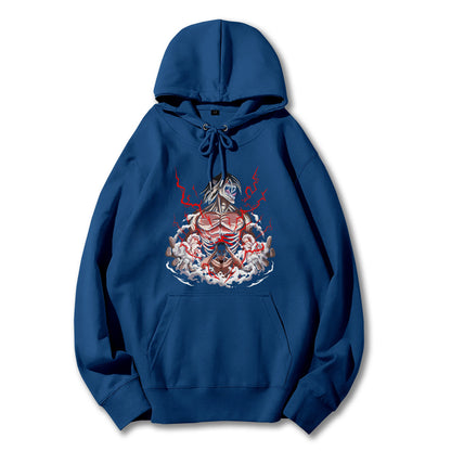Titan Siege Eren Yeager Attack Titan V3 Hoodie