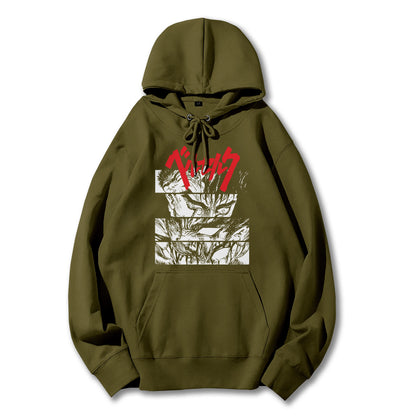 Dark Sword Saga Guts' Wrath Hoodie