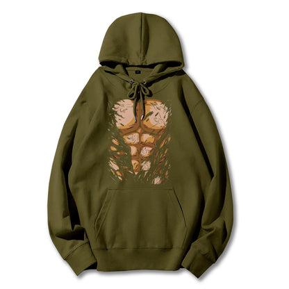 Ultimate Grappler's 6-Pack Abs Hoodie