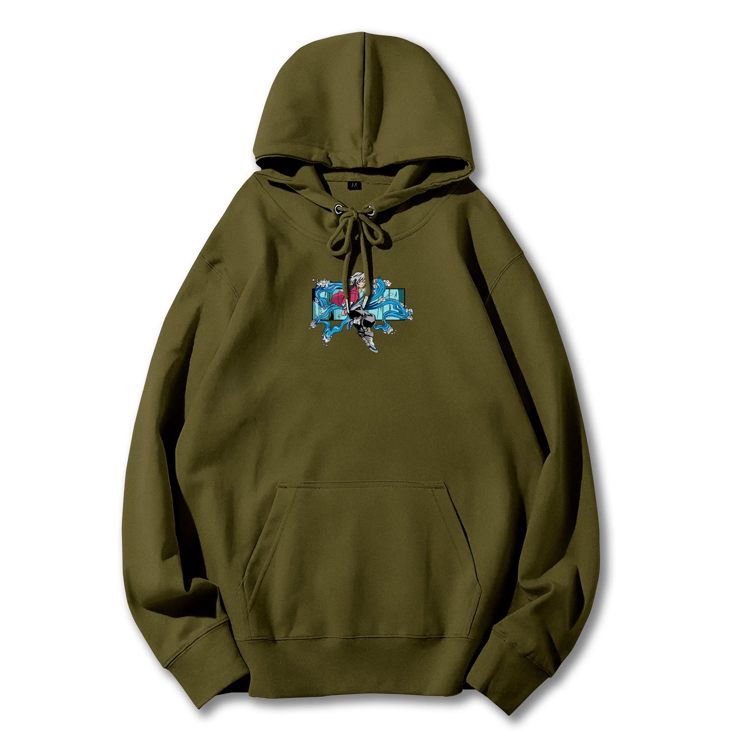 Blade of the Demon Hunters Giyu Tomiyoka Water Dragon Hoodie