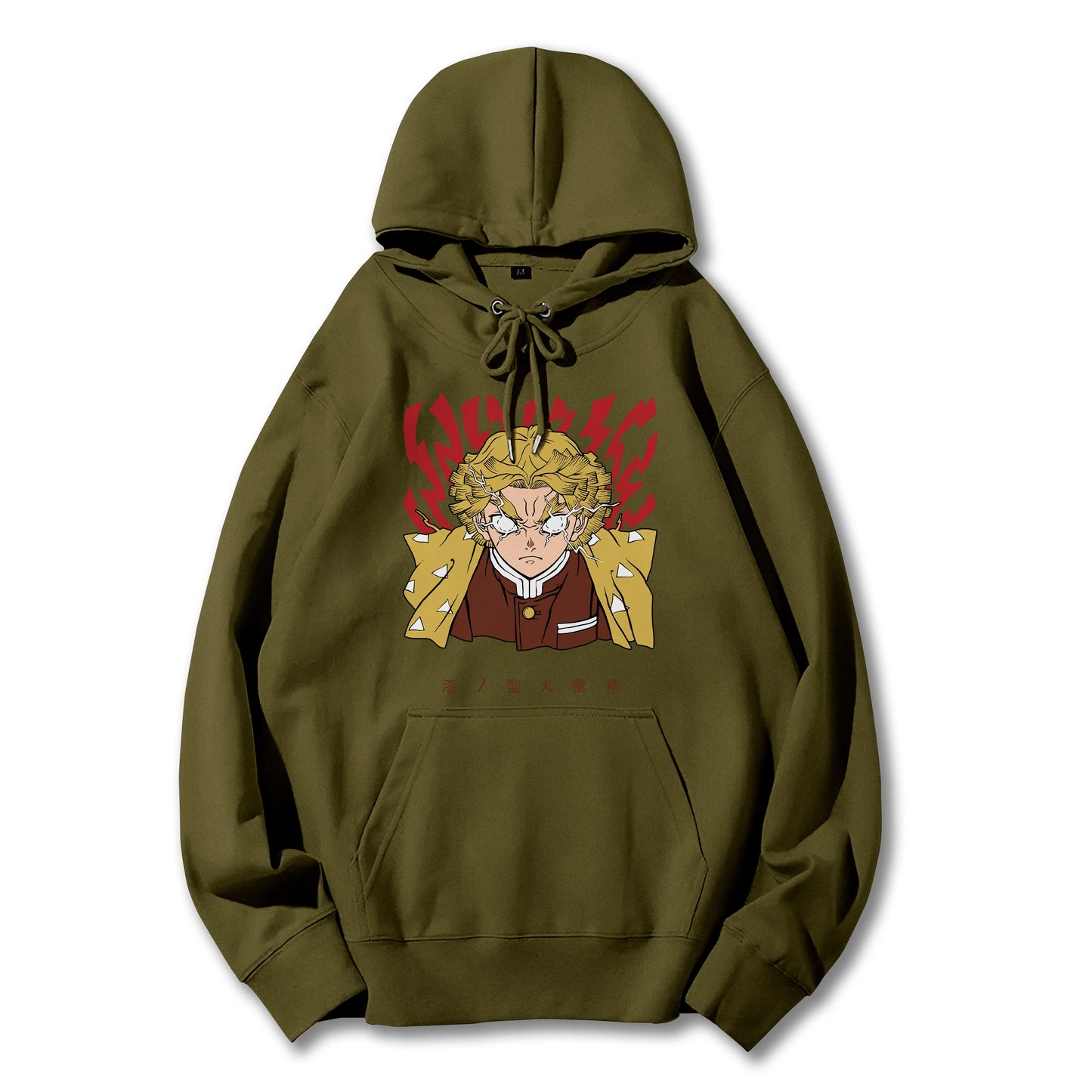Blade of the Demon Hunters Zenitsu's Rage V2 Hoodie