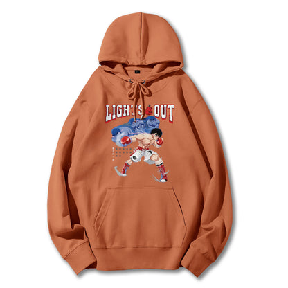 Fighting Spirit Kamogawa Lights Out Hoodie