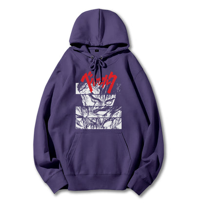 Dark Sword Saga Guts' Wrath Hoodie