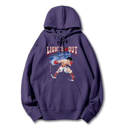 Fighting Spirit Kamogawa Lights Out Hoodie