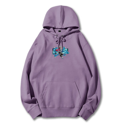 Blade of the Demon Hunters Giyu Tomiyoka Water Dragon Hoodie