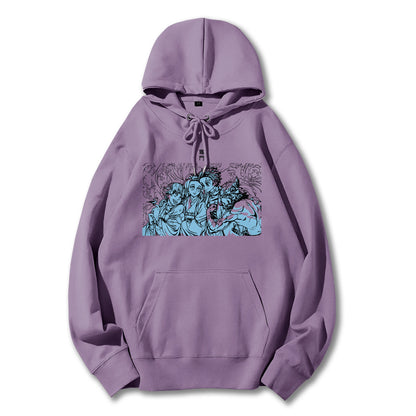 Blade of the Demon Hunters Tanjiro's Squad Hoodie
