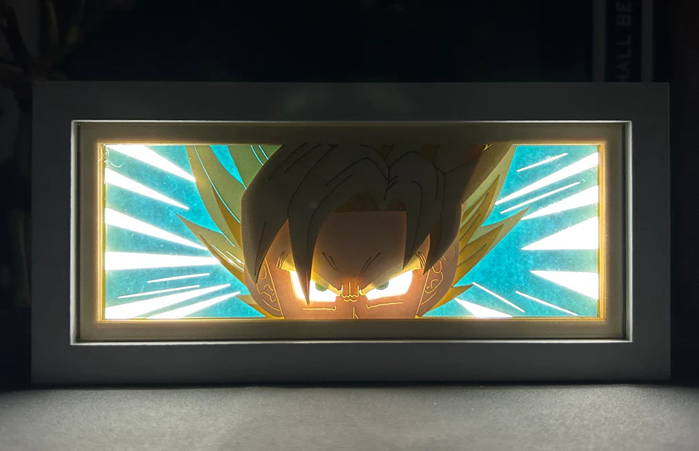 Boîte à lumière Dragon Ball Z Goku Super Saiyan
