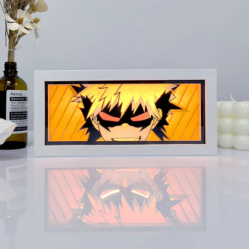 Boîte à lumière My Hero Academia Bakugo V3