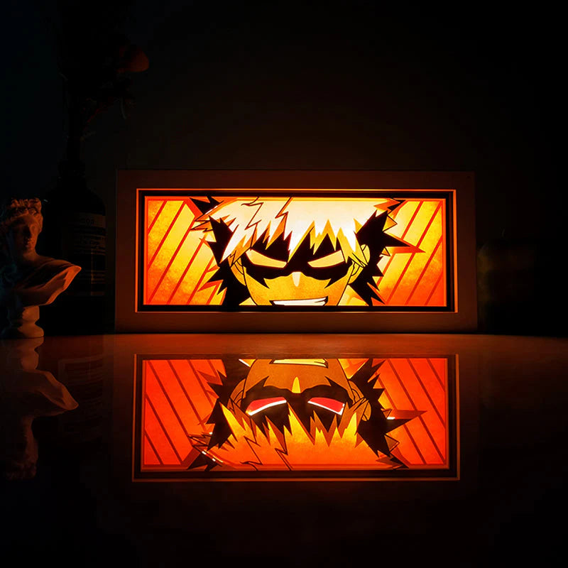 Boîte à lumière My Hero Academia Bakugo V3