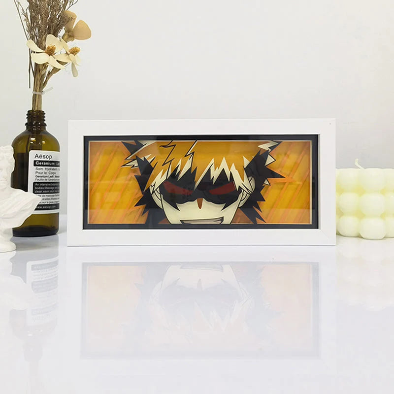Boîte à lumière My Hero Academia Bakugo V3