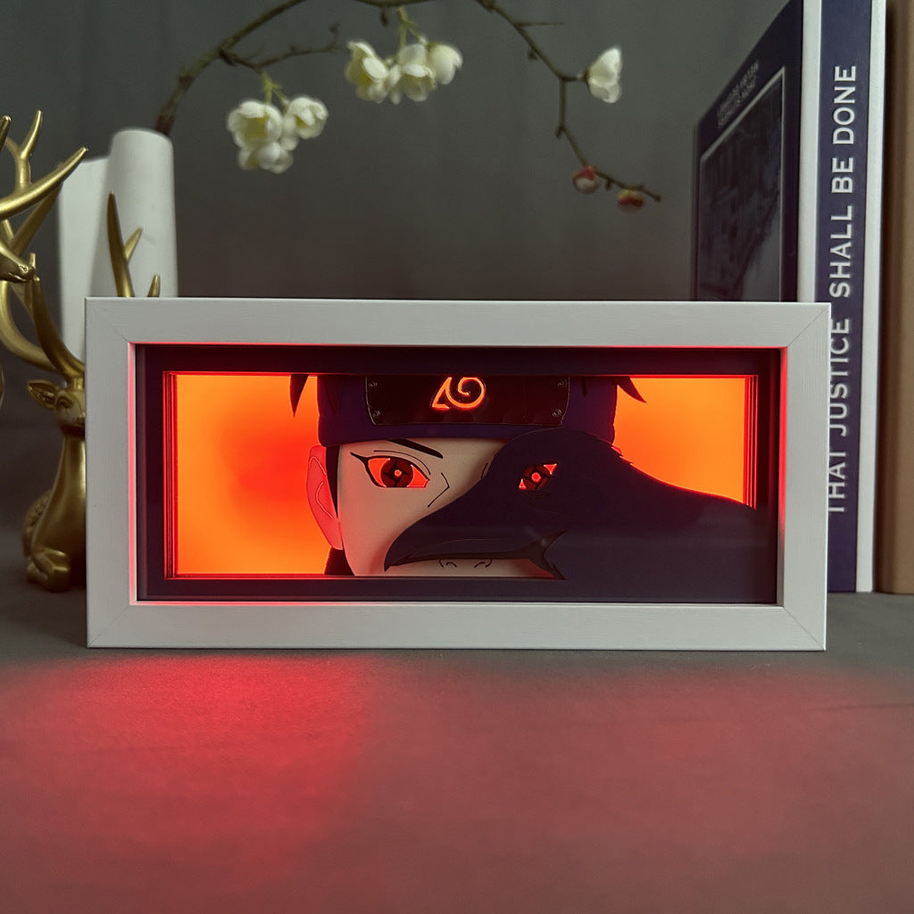 Boîte lumineuse Shisui Uchiha
