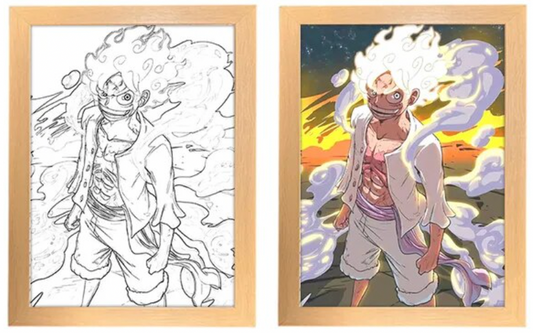 Pirate King’s Voyage | Straw Hat Captain Gear 5 V5 LED Painting