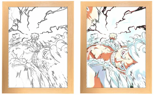 Pirate King’s Voyage | Straw Hat Captain Gear 5 V7 LED Painting