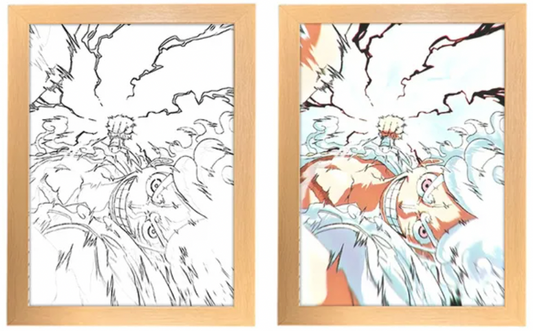 Pirate King’s Voyage | Straw Hat Captain Gear 5 V7 LED Painting