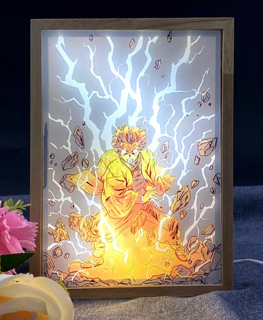 Blade of Demon Hunters | Blade of Demon Hunters | Thunder Breather LED Painting