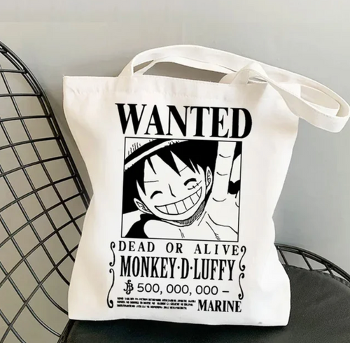 One Piece Ruffy Stofftasche