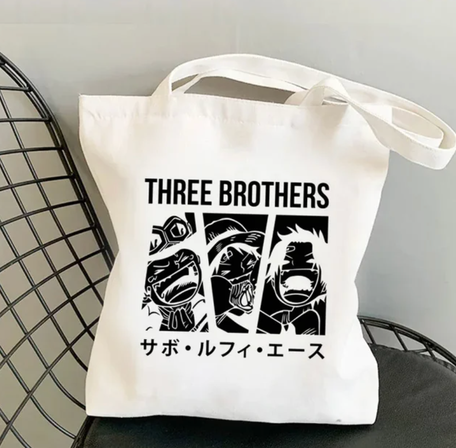 Pirate King’s Voyage Three Brothers Tote Bag