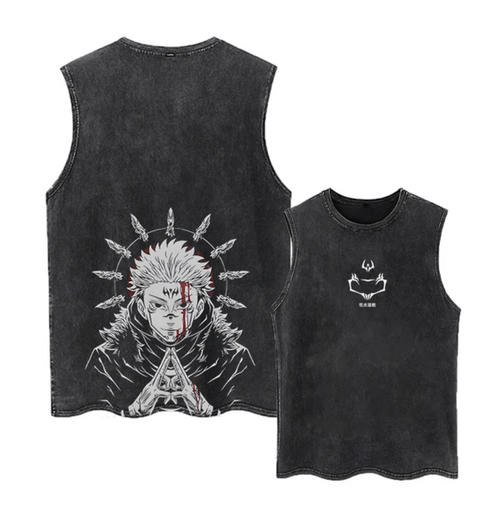 Tokyo Sorcery Malevolent Unlucky King Tank Top