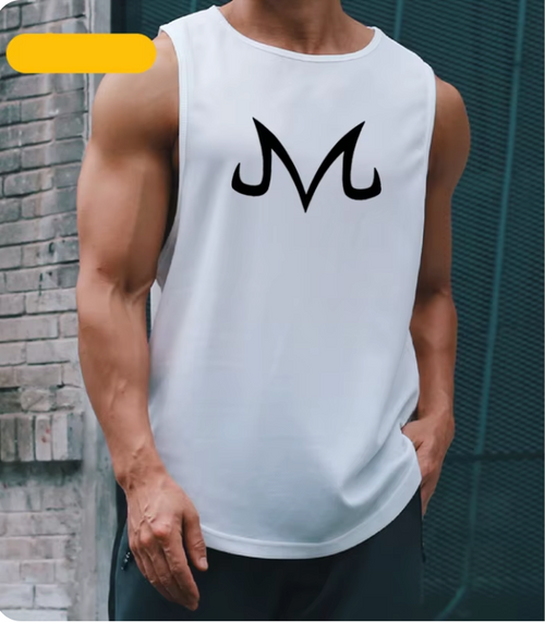 Saiyan Legacy Majin Logo Quick Dry Tank Top