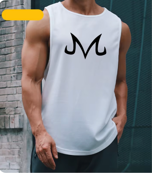 Saiyan Legacy Majin Logo Quick Dry Tank Top
