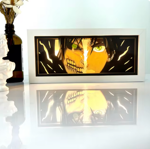 Boîte à lumière Eren Yeager V2 de l'Attaque des Titans