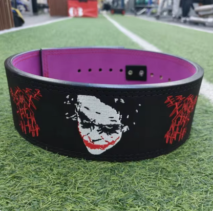 Why So Serious – Bestickter Gym Lever-Gürtel