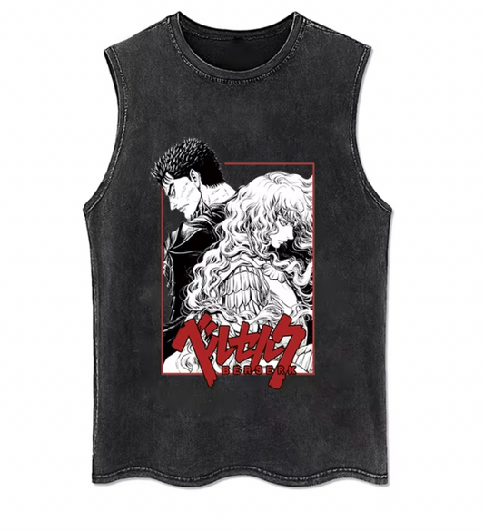 Dark Sword Saga Vintage Poster Tank Top