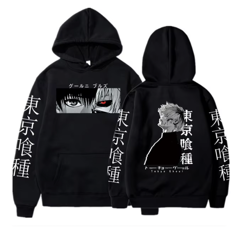 Ghoul City - Eyepatch Ghoul V2 Hoodie – WeebWorld