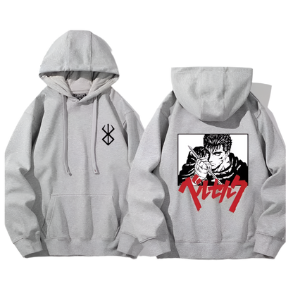Sweat à capuche Berserk Guts V2