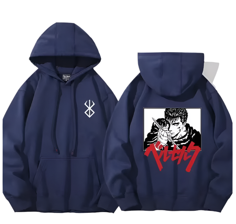 Sweat à capuche Berserk Guts V2