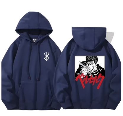 Sweat à capuche Berserk Guts V2