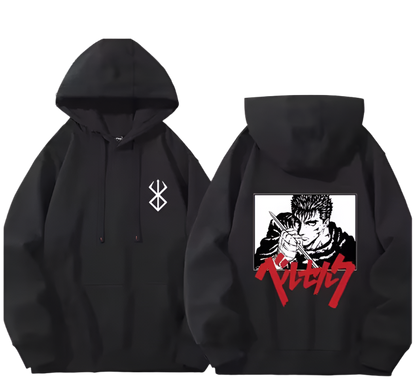 Sweat à capuche Berserk Guts V2