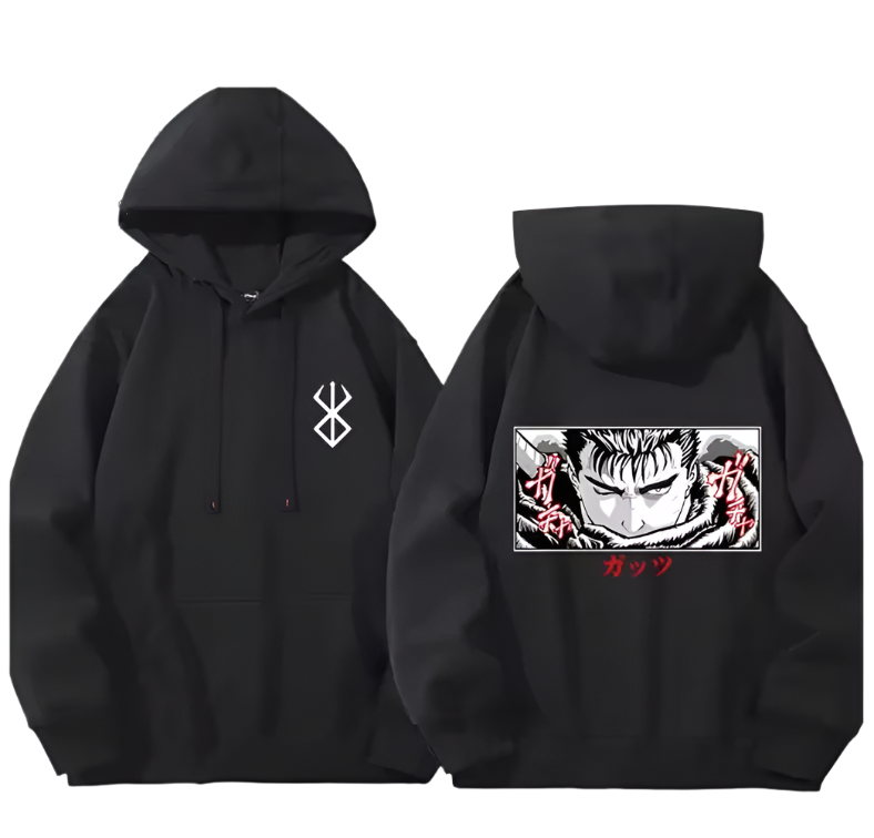 Kapuzenpullover „Berserk Guts V3“