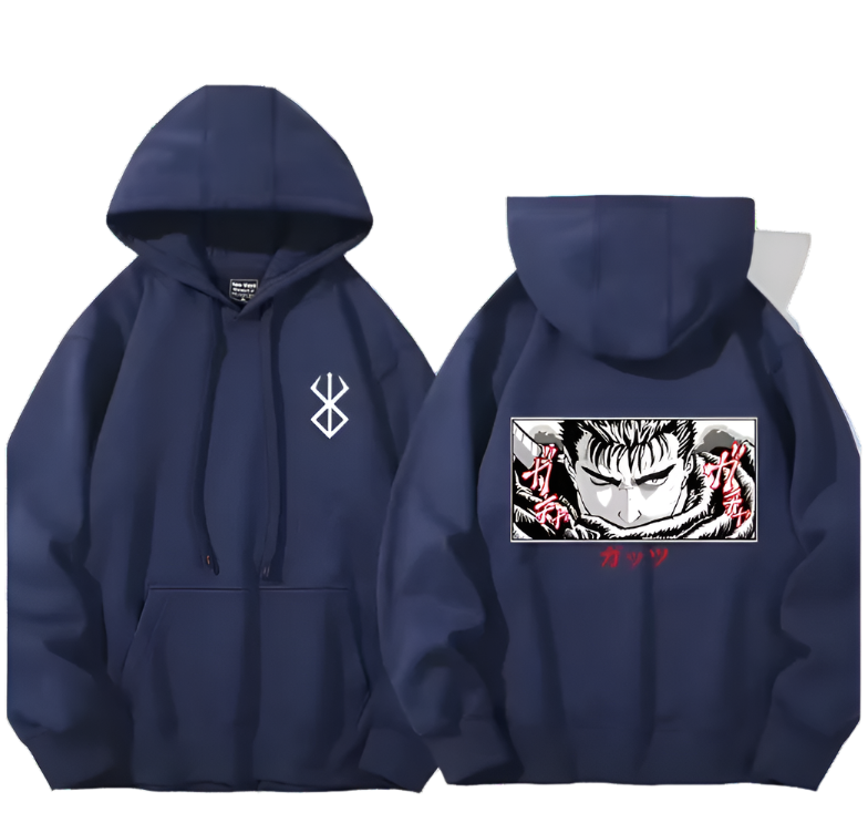 Kapuzenpullover „Berserk Guts V3“