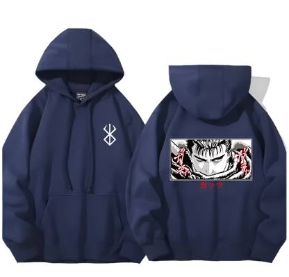 Kapuzenpullover „Berserk Guts V3“