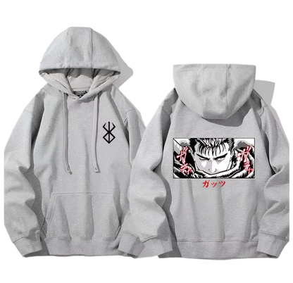 Kapuzenpullover „Berserk Guts V3“